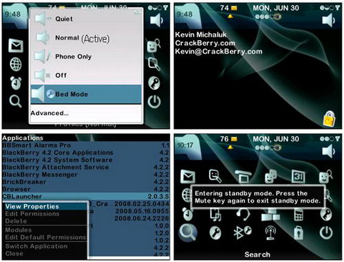 PlayStation 3 theme for BlackBerry screenshots