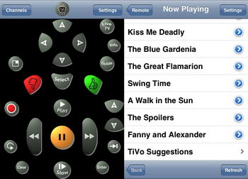 TiVoRemote updated to include a new GUI and some handy features