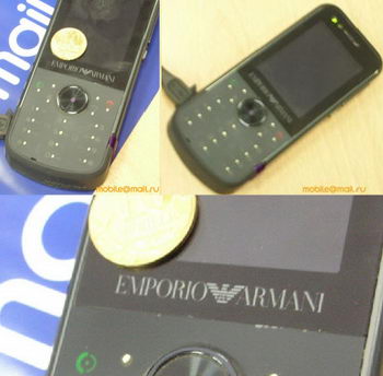 Fake: Motorola ZN5 Armani phone
