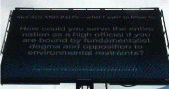 Palin Billboard