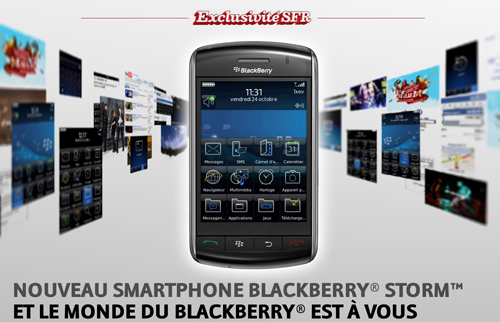 BlackBerry Storm from SFR