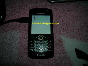 Unlocking a BlackBerry Pearl