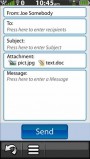 Email with attachments support