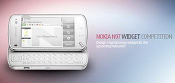 Nokia N97 widget competition Nokia N97 widget competition
