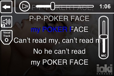 gridMob’s iOKi brings karaoke to an iPhone/iPod Touch near you; Lady Gaga version announced, first