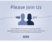 Facebook holding mobile event next week