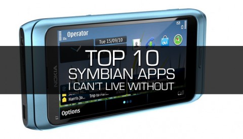 Top 10 Symbian apps I can't live without