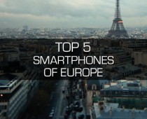 Top 5 Smartphones of Europe