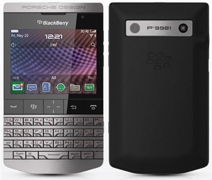 BlackBerry Porsche Design P'9981 with AT&T 3G is at the FCC BlackBerry Porsche Design P'9981 with AT&T 3G is at the FCC