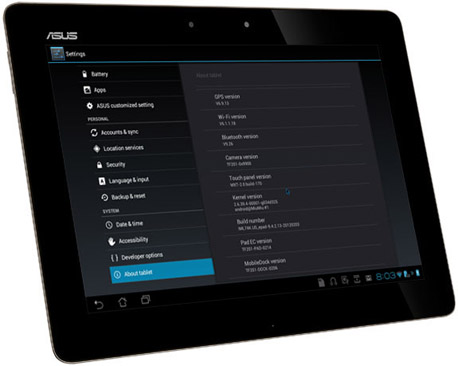 Asus Transformer Prime gets a small update