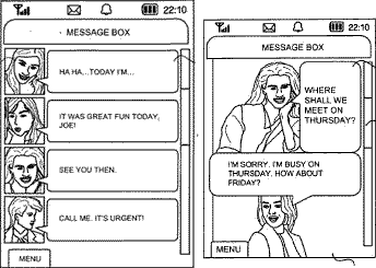 Samsung SMS patent