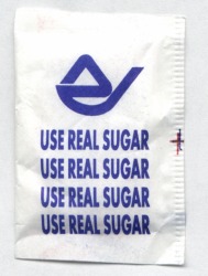 sugar packet