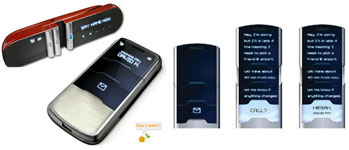 Voice-activated concept phone