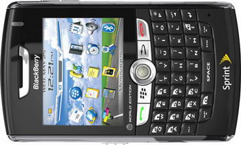 Black BlackBerry 8830 coming to Sprint