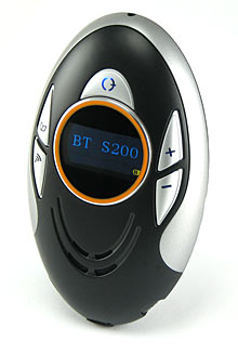 Bluetooth hands free speakerphone for the car BT S200