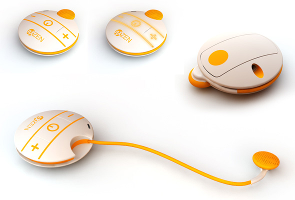 Clipset bluetooth headset concept brings style and fashion