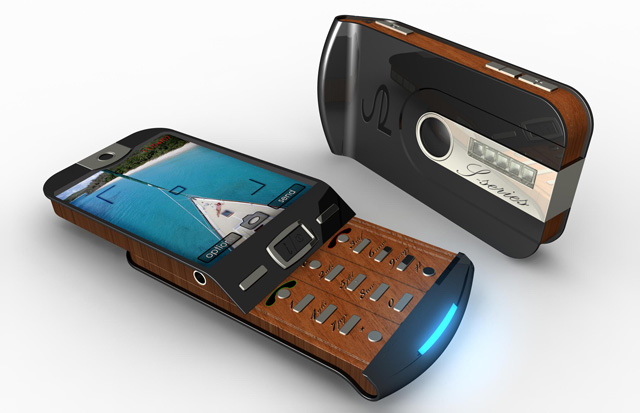 S-series wooden concept phone