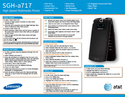 AT&T shows its cards with Samsung A717 Ultra Edition User