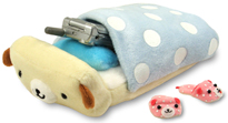 plush cell phone bed