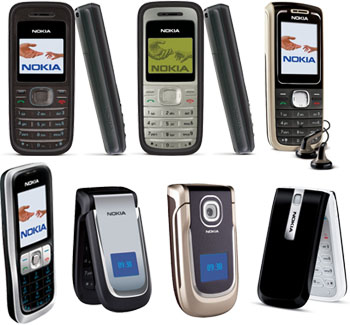 Nokia low-end handsets