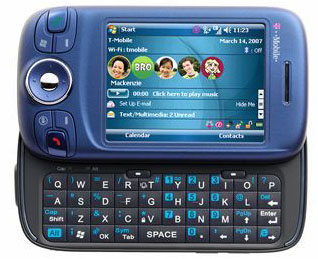 Tmobile Wing launched with Windows Mobile 6.0 Professional and MyFaves