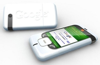 Google Phone GPhone concept mockup
