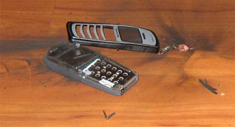 Nokia 2115i explodes