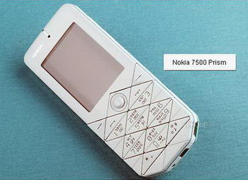 White Nokia 7500/7900 Prism