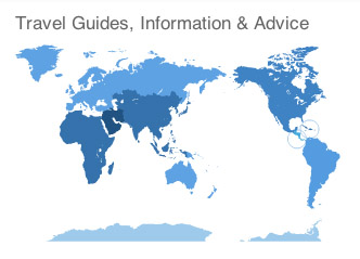 iPhone shows lonely planet webpage
