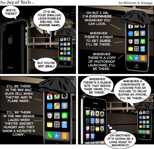 Comic: iPhone Nano exists, at least in some heads