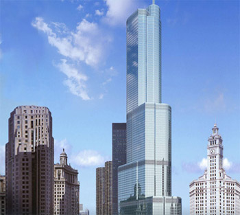 The Trump International Hotel and Tower in Chicago The Trump International Hotel and Tower in Chicago
