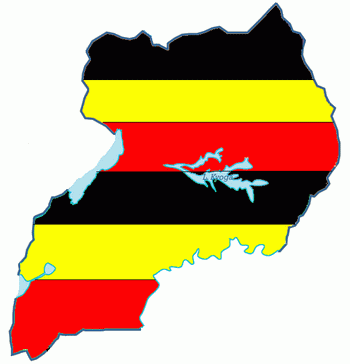 Uganda flag Uganda flag