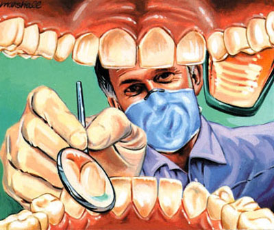 dentist-texting