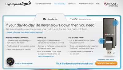 Comcast to enter mobile data market