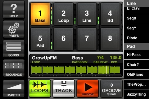 ge3 Soundbanks are available to scroll through