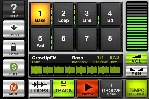 ge4 Adjust features of your track, like volume, pan, and tempo