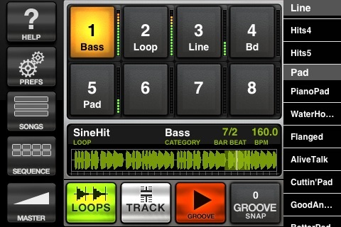 gt3 Soundbanks are available to scroll through