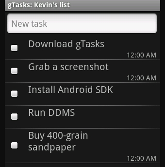 gTasks syncs Google Tasks with your Android smartphone gTasks syncs Google Tasks with your Android smartphone