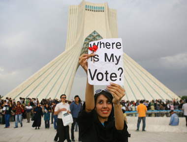 protests in Iran