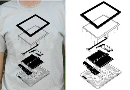 exploded-ipad-shirt Exploded iPad T-Shirt and Poster