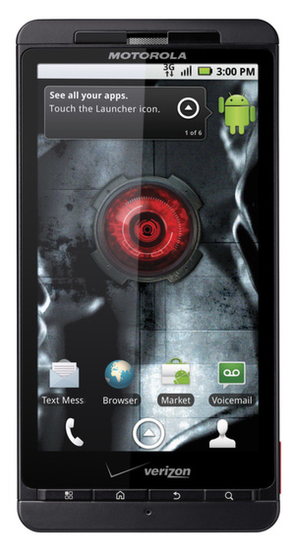 Droid X front