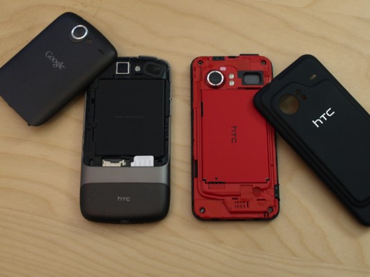 Nexus One and Droid Incredible