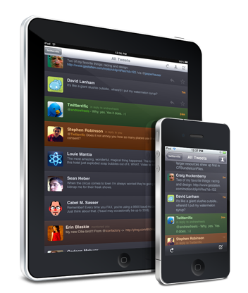 Twitterrific updated to version 3.0.1 for iPhone and iPad
