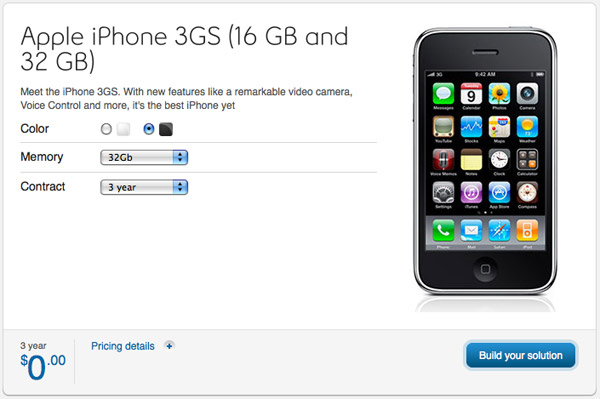 Bell iPhone 3GS