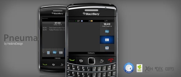 Pneuma BlackBerry Theme