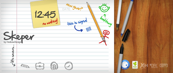 Skeper BlackBerry Theme