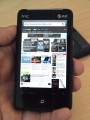 Image of the HTC Aria Android phone for AT&T. The smallest Android phone yet.