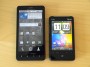 Image of the HTC Aria Android phone for AT&T. The smallest Android phone yet.