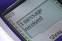SMS received