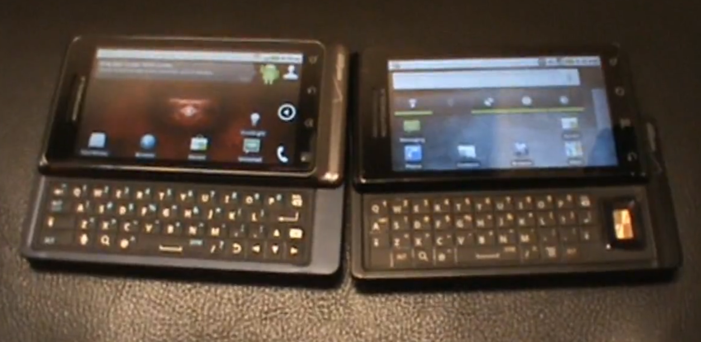 Motorola Droid 2 hands-on video walkthrough from a Verizon store